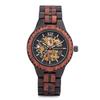 Wood Black Wooden Ebony Wood x x Dustproof x Everyday Use x Wooden Brown Natural Gem Wristwatch, Wood, Stylish, Water-resistant, Dustproof, Cool,
