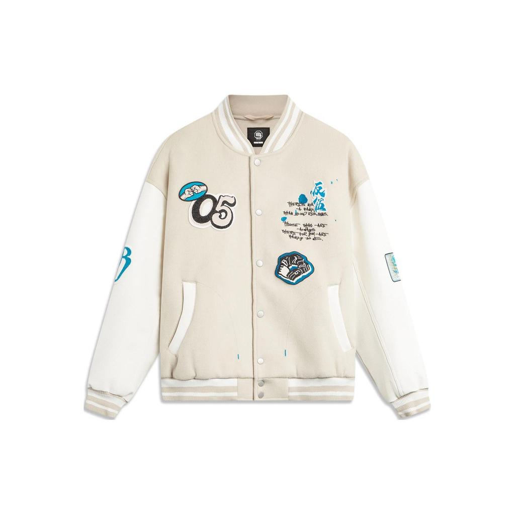 Li Ning BADFIVE Jackets & Coats Men's Sand Gravel Gray AJMU013-2