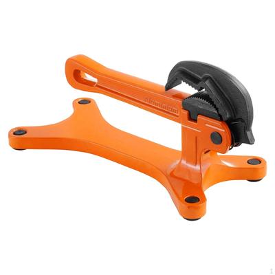 Aluminum Pipe Vise Manuel Clamp Self Locking Tube Vice Clamping Diameter 1/8-1.5 ''