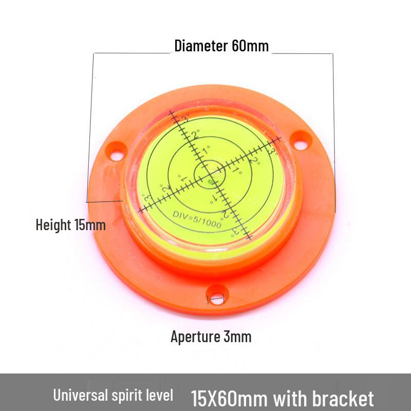 Portable Universal Level Bubble for Crane Pile Driver and Drill Rig