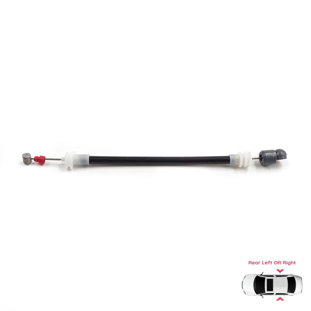 BDP1567 Rear Outer Door Handle Carrier Release Bowden Cable 220 mm For BMW X5 E53 2000-2006 51228243635 51228243636