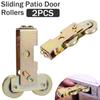 Door and Window Pulley Sliding Old-Fashioned Sliding Window Roller Hardware Accessories 1-1/4inch Load Bearing 330lbs