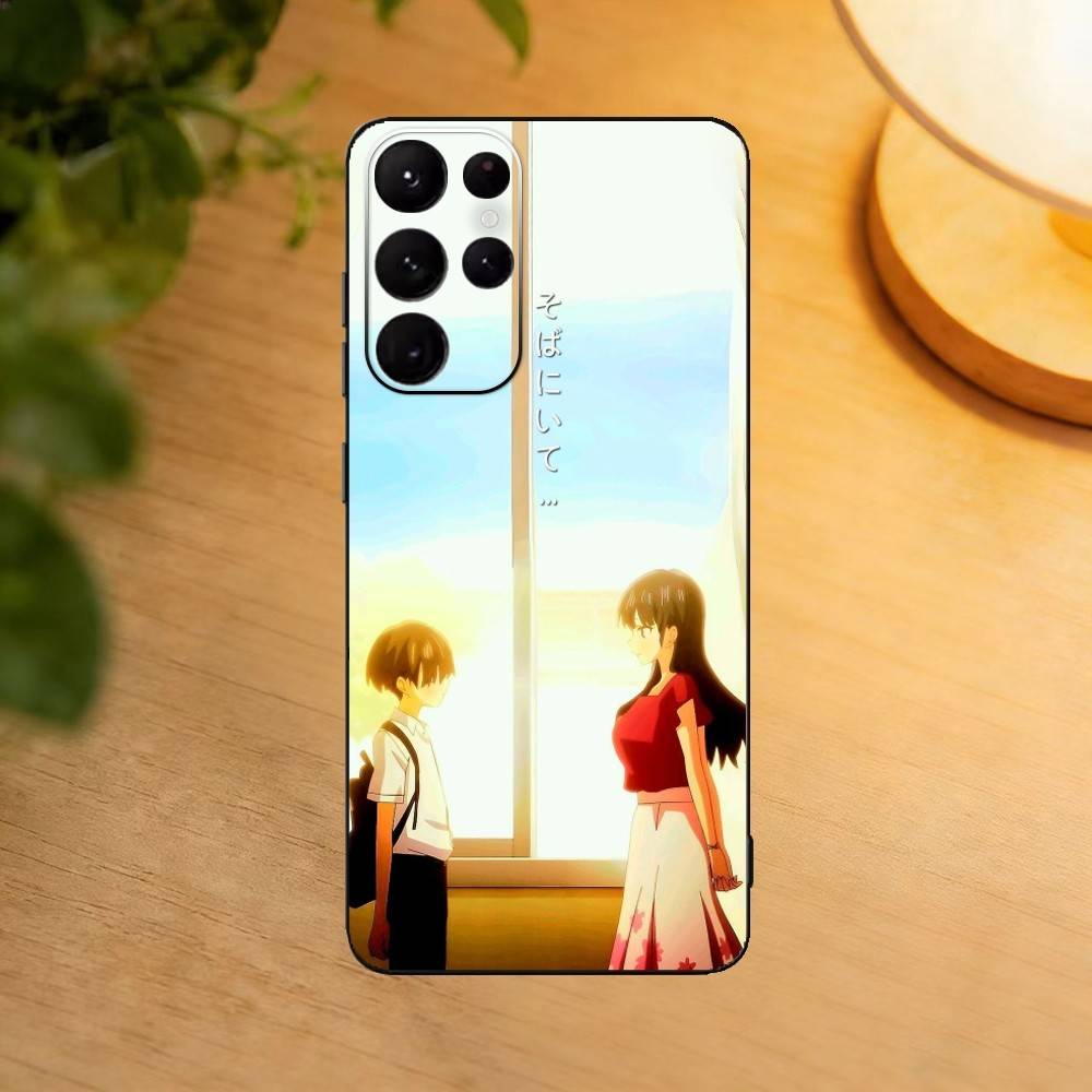 Anna The Dangers In My Heart Phone Case For Samsung S25,24,23,22,30,21,10,9,Ultra,Plus,Lite Soft Black Case