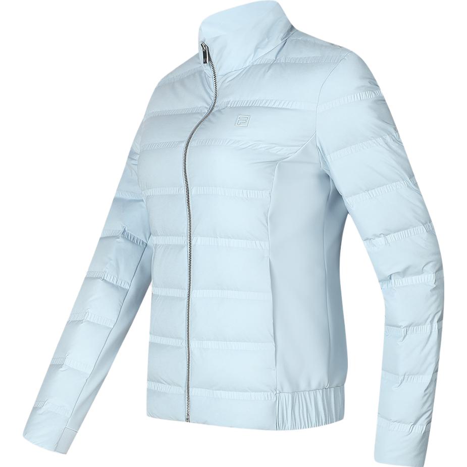 FILA 2023 Winter New Lightweight Quilted Down Jacket Women Outerwear Sky-Blue A11W345903F-LB