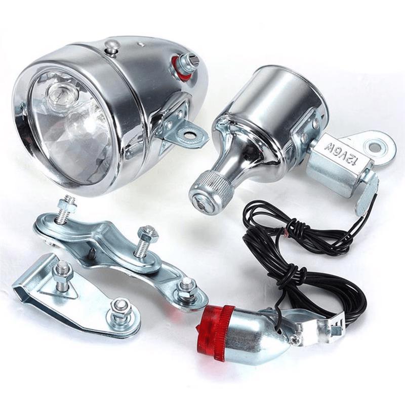 

Lishi Bicycle Dynamo Headlight Taillight Set