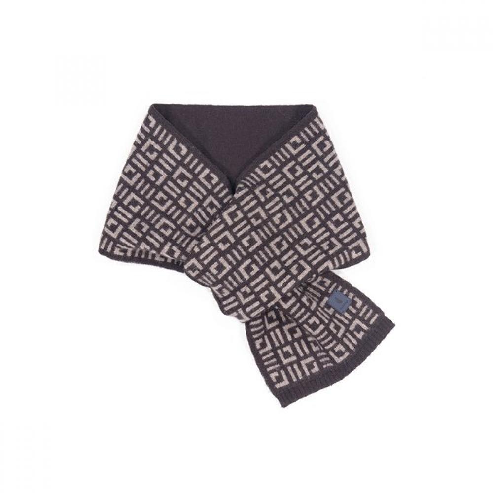 Vanbrough Cashmere 100 Allover Variant Motif Petit Scarf Bpftm1008 Bw