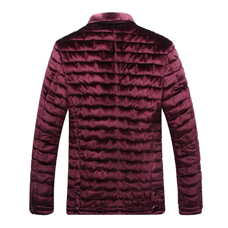 Winter Jacket Men Cotton Padded Jacket Puffer Jacket Men Winter Warm Coat Flannel Quilted Jackets