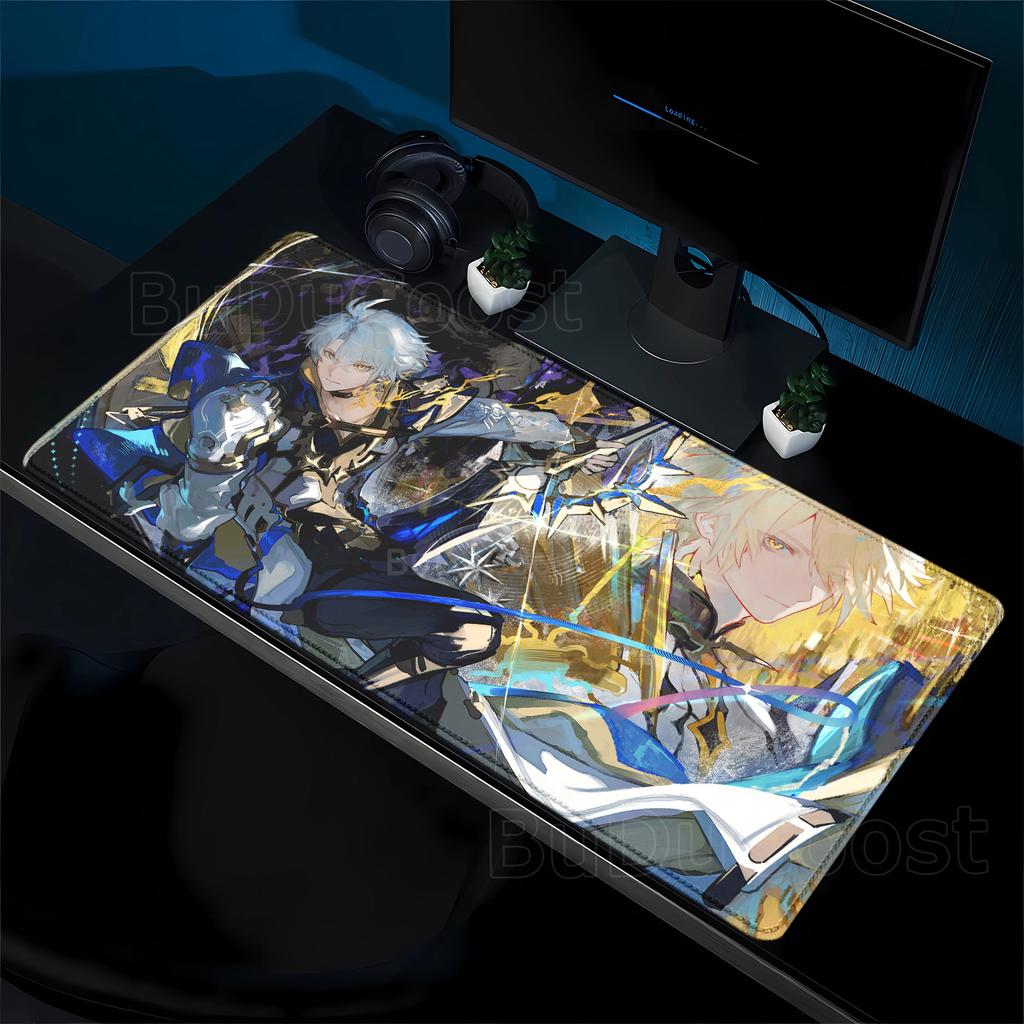 HD Game Honkai Star Rail Phainon Mousepad Computer Gaming Office Accessories Keyboard Rubber Mouse Pad teclado overlock Desk Mat