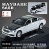 1/32 Benz Maybach S650 Luxury Car Alloy Metal Diecast Model Car Car Central Control Ornaments Collect Car Models Gifts