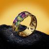 Creative Flower Enamel Color Epoxy Ring Women'S Jewelry