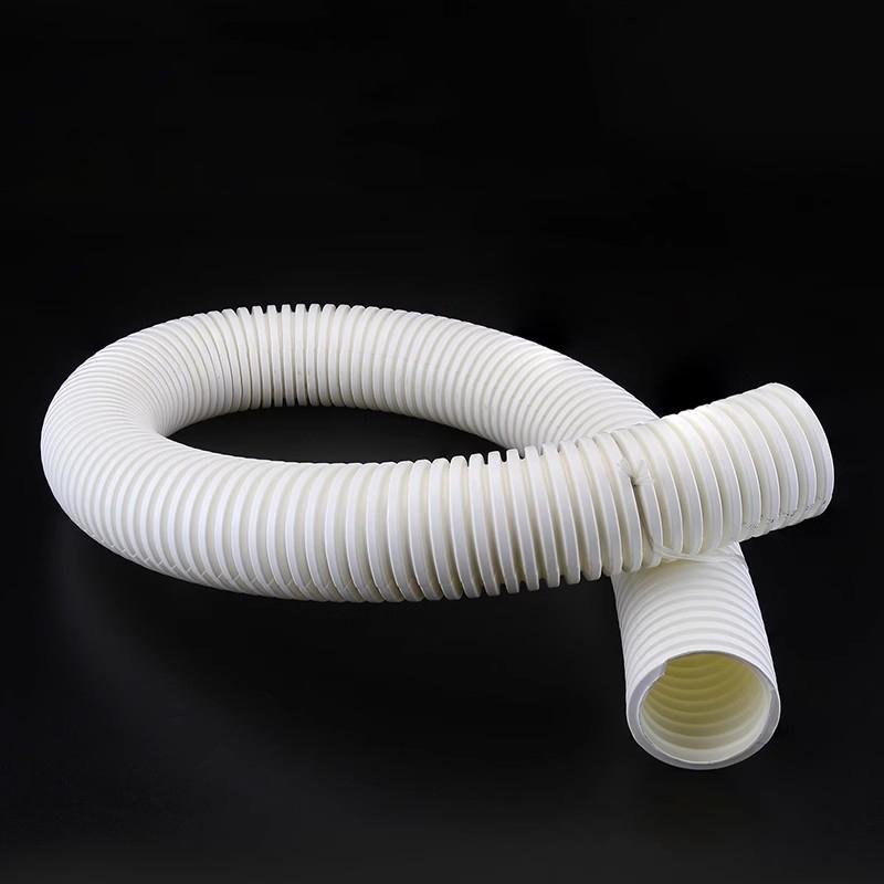 1-5 Meter Inner 12-50mm Retardant Plastic Bellow Pipe Hose PP Insulated Threading Hose Plastic Corrugated Pipe Protective Sleeve