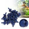 20Pcs Fish Tanks Air Pump Unidirectional Check Valve Supplies Aquarium Accessories Blue