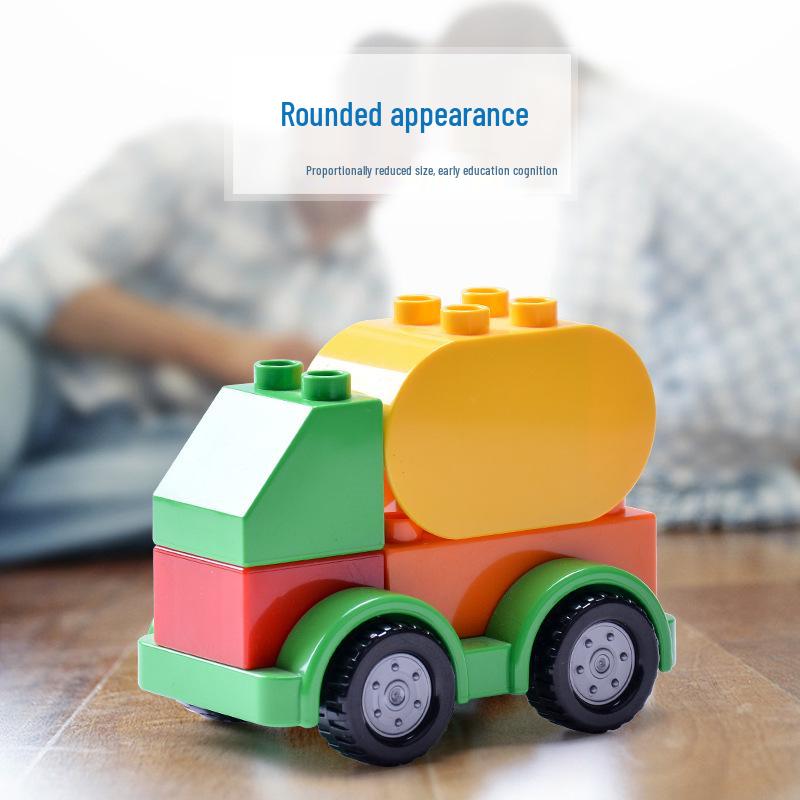 Gergely Large Particle Car & Airplane Model Interlocking Building Blocks Accessories