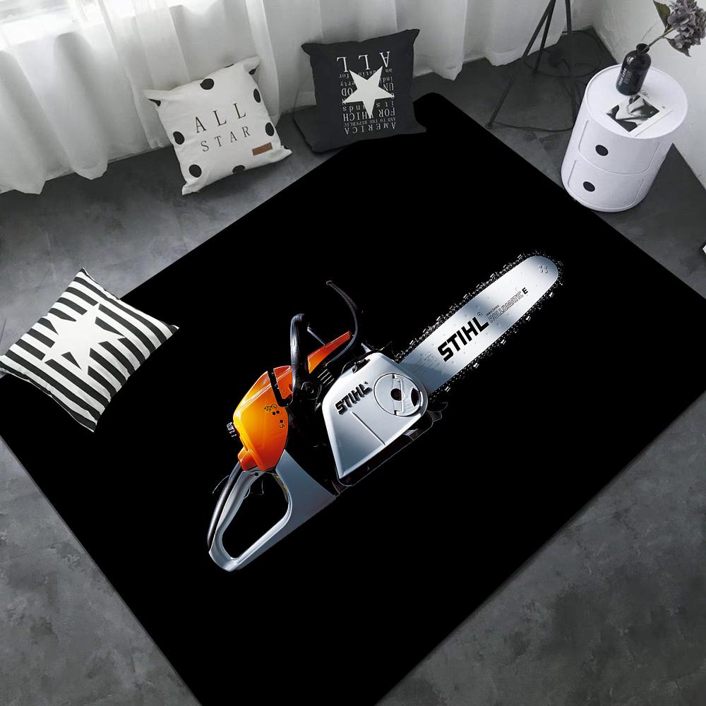 

Килимок придверний з логотипом Stihl, дитяча кімната, прикраса спальні, балконний протиковзкий килимок, побутові килими для вітальні 50x80cm