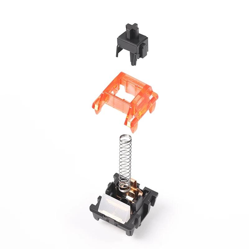 Geonworks Raptor Mx Extreme RGB Switch de Jeu Déclenchement Rapide 5 broches Linéaire 45g Accessoire de Clavier Mécanique Personnalisé Production HMX