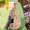 Humming Bird Houses for Outdoor Hanging Natural Grass Hanging Bird housenest