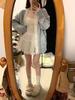 Women's Korean Style Bow Knit Cardigan - Loose Fit, Autumn/Winter 2025 Collection