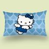 Cartoon cute Hello Kitty Pillow Covers Cartoon Sofa Decorative Home Double-sided Printing Short Plush Cute Cushion Cover