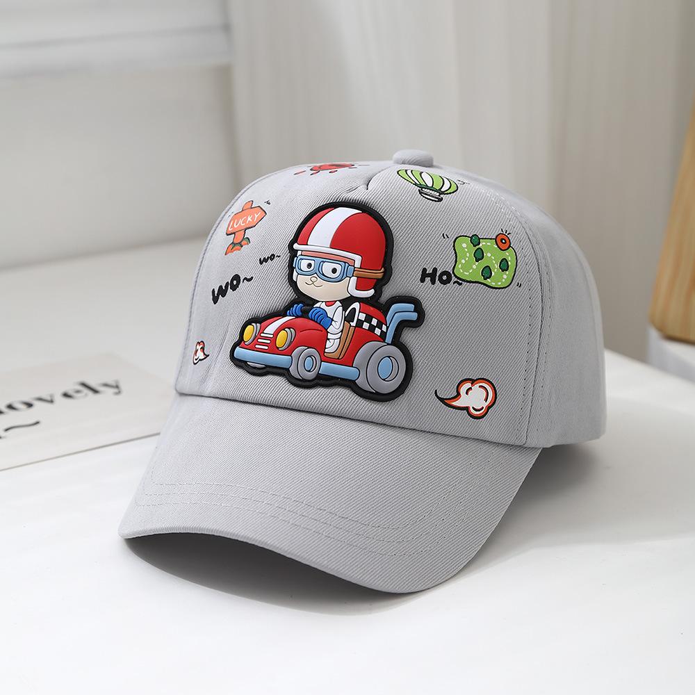 Children 's Sports Hats School Baby Boys Baseball 2026 Summer Embroidered Vehicles Outdoor Kids Caps for 2-8Years Adjustable