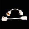 E27 Lamp Base Flexible Bend Wall Light Socket Adapter Plug Switch Lamp Bulb Extension Holder