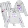 Children's Hooded Top And Pants Two-piece Tracksuit Set Long-sleeved Printed Sweatshirt Set