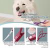 SANGELAR 7-calowe zakrzywione nożyczki do pielęgnacji zwierząt Premium Pet Grooming (Opcje wielokolorowe, dwustronne zastosowanie)