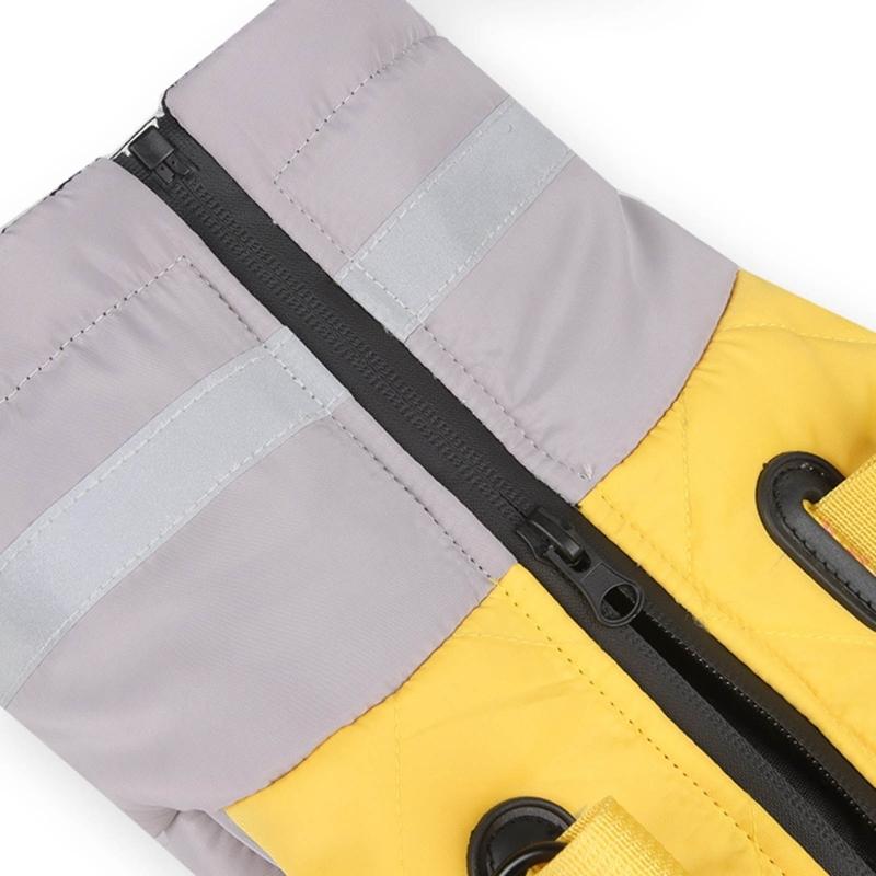 Dog Winter Coat Cosy Reflective Waterproof Dog Vest Warm Dog Clothes for Cold Weather for Medium and Large Dog