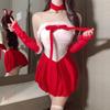 Fan Lei Sexy Christmas Bunny Lingerie Set - Pure Desire Style Pajamas Uniform for Women