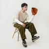 New Balance Contrasting Colors T Shirts Unisex Apricot Crew Neck Moderate Straight Fit 5DC16063-BEI