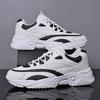 2025 Autumn New White Sneakers New Trendy Shoes Platform-soled Versatile Light Men's Dad Shoes One 2025
