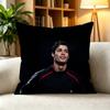 CCristiano Ronaldo Football Legend Sports  Pillow Case Square DoubleSided Sofa Cushion Cover Bedroom Bedside Pillow
