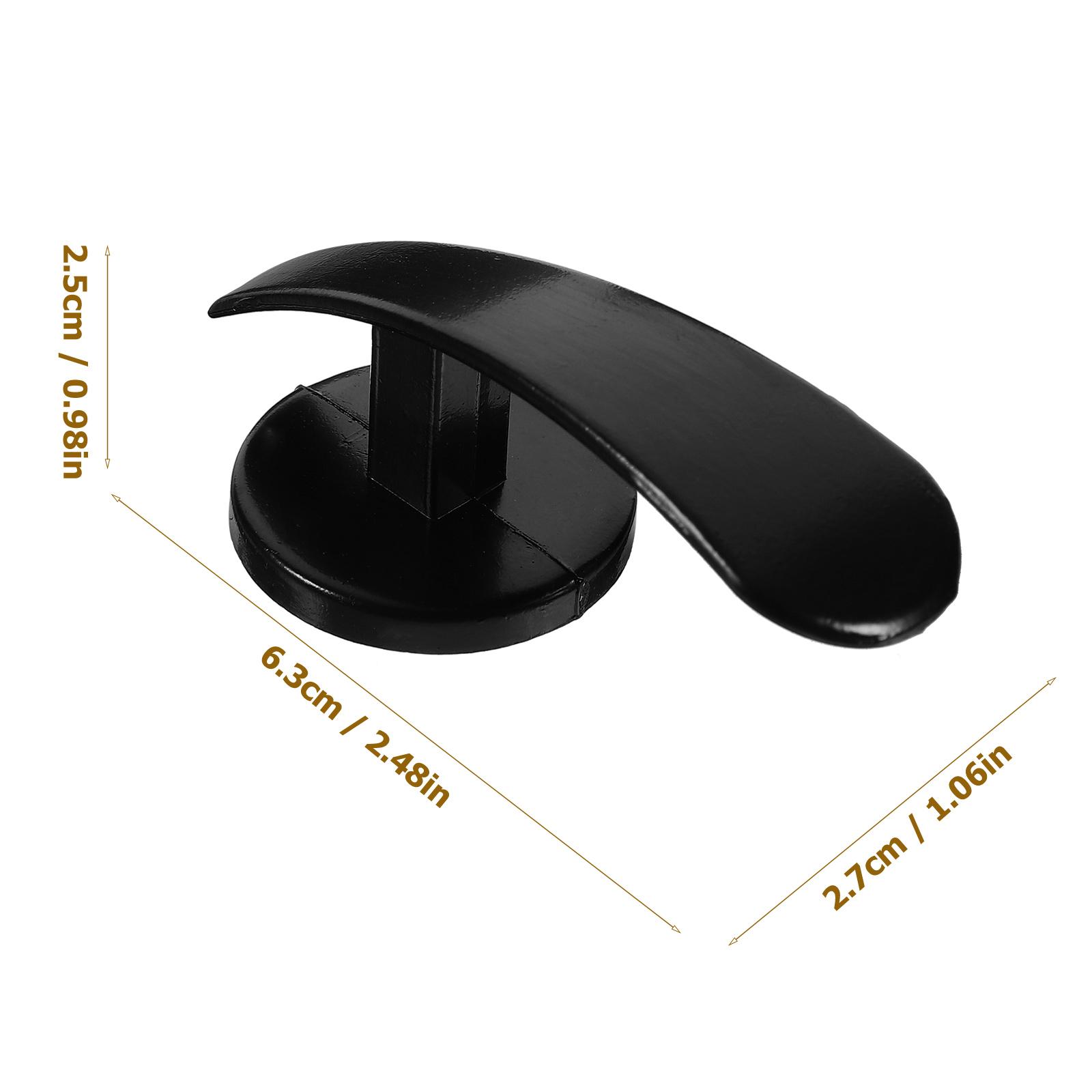 

4Pcs Wall Mounted Curtain Holdbacks Zinc Alloy Metal Tiebacks for Living Room Bedroom Drapery Hooks Decorative Curtain Holders