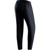 Anta Casual Simple Solid Color Straight Leg Lace-Up Mid-Rise Knitted Sports Pants Men Bottoms Black 152445501N-1