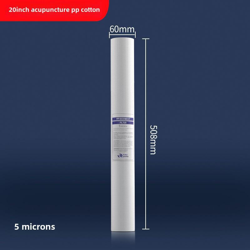 

20-дюймовый фильтрующий элемент из полипропиленового хлопка для коммерческого водоочистителя, элемент предварительной фильтрации PPF 1-5 микрон 200g-Acupuncture-5 micron