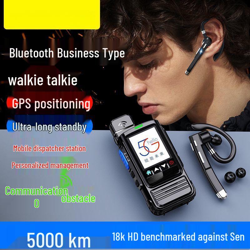 National Ultra-Thin Walkie-Talkie with Unlimited Range for Construction Sites