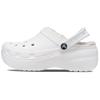 Crocs Classic Platform Lined Clogs 'White' Women's 207938-100