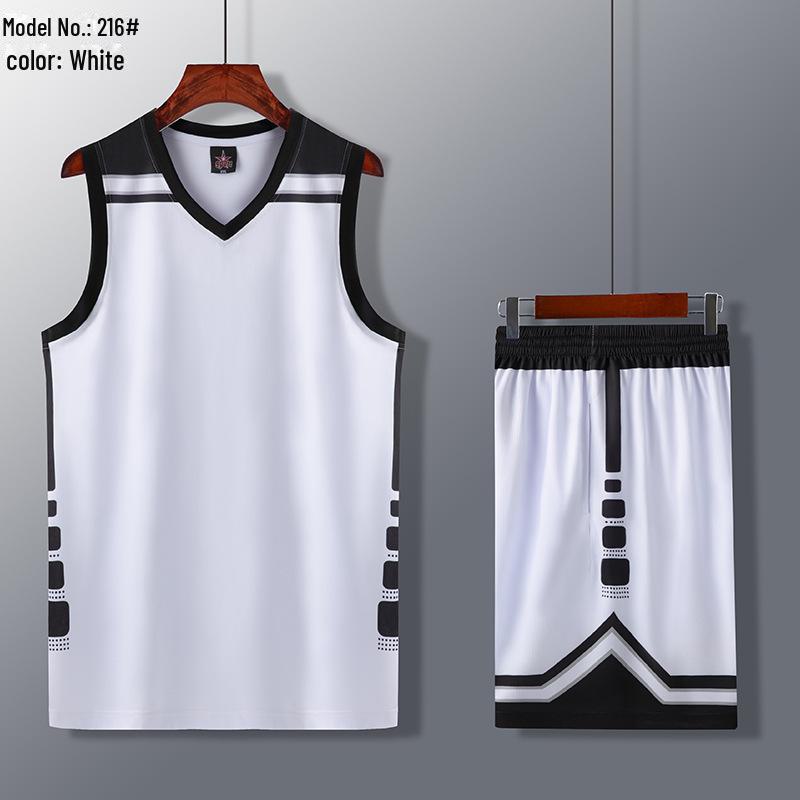 Ensemble de vêtements de basket-ball respirants pour sports et loisirs d'été 2021 avec logo personnalisé