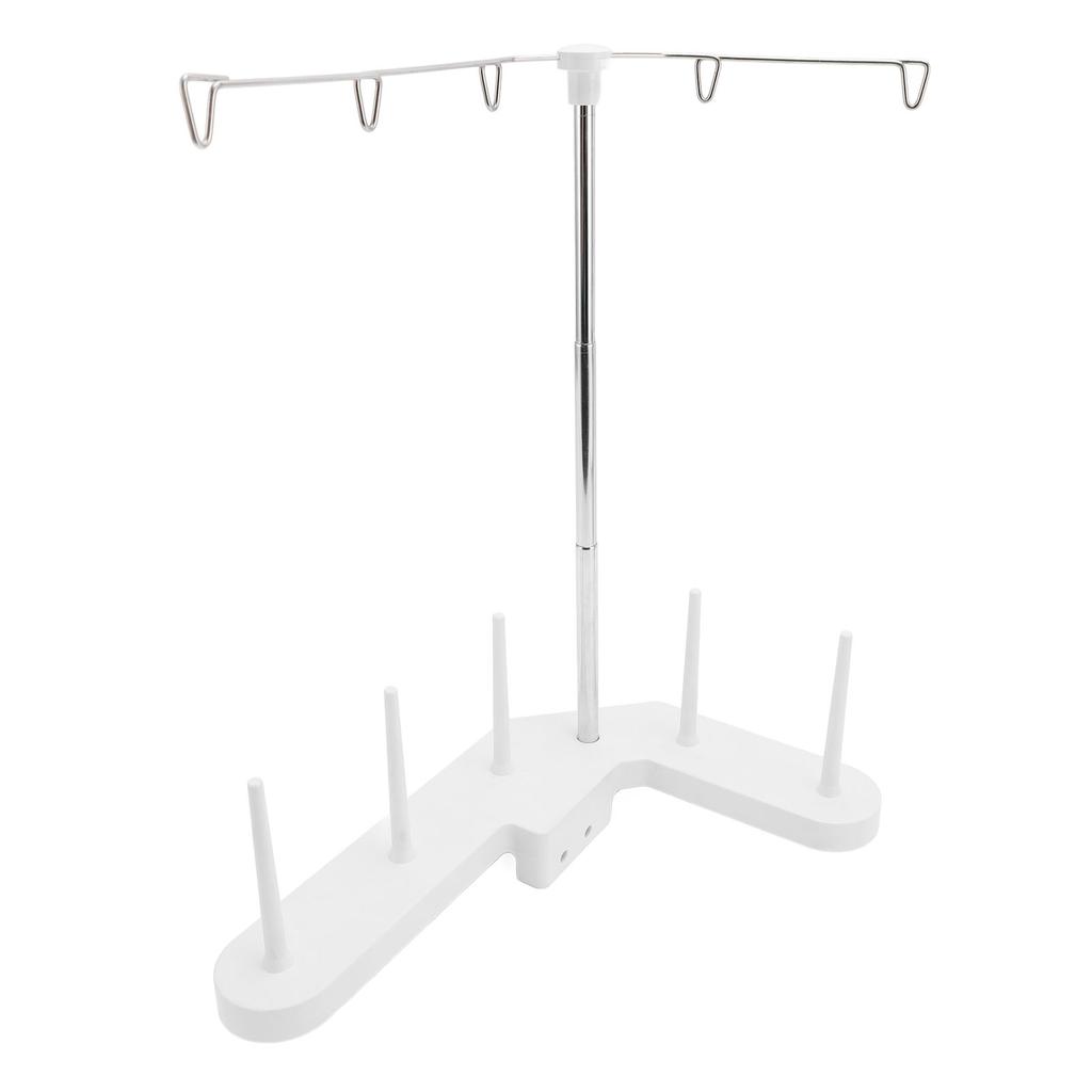 5 Spools Thread Stand Adjustable Height Multifunctional Thread Holder for Home Sewing Machine