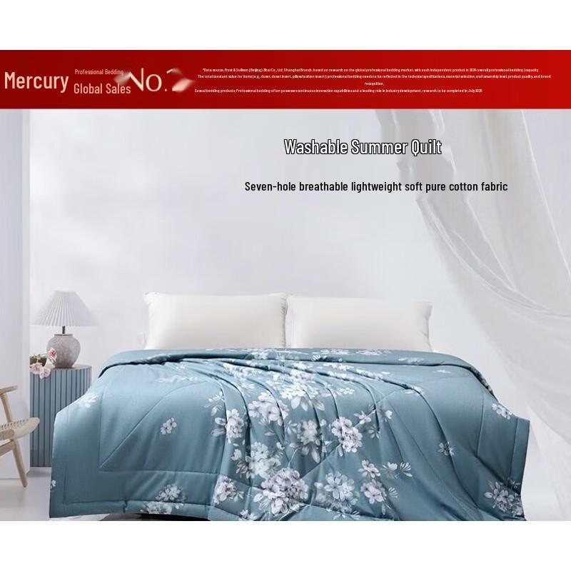 Mercury Home Textiles Seven-Hole Fiber Summer Quilt