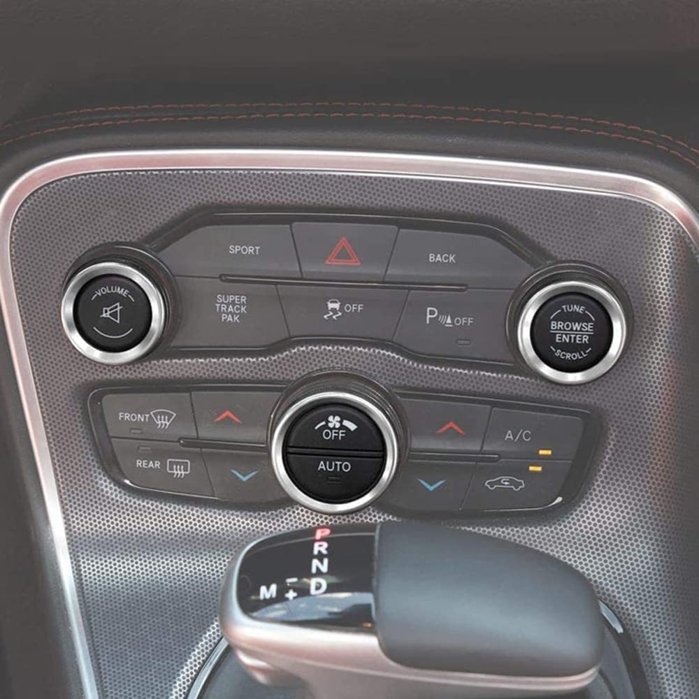 [Deesse] Dodge Challenger LD Series 2015-2023 Air Conditioner Vent Adjustment Decorative Button Center Console