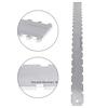 Dual Scale Stainless Steel Guitar Neck Notched Straight Edge Luthiers Tool Measurement