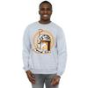 STAR WARS Mens Boba Fett Dia De Los Muertos Sweatshirt
