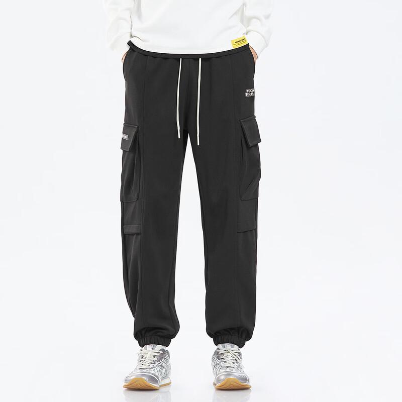 Paul Frank Men's Loose Cargo Jogger Pants
