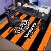 Wests Tigers Roar Strength And Pride Rug Office Floor Mat - Machine Washable for Bedroom, Bedroom, Livingroom, Room Decor Fan Gifts Christmas