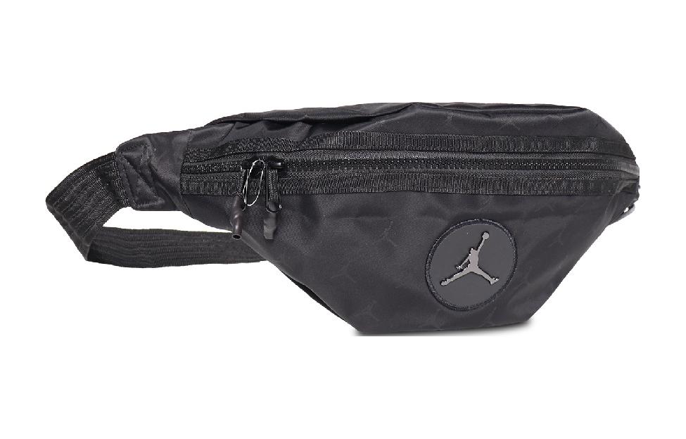 Jordan Polyester Sling Bag, Fanny Pack Regular Unisex Pure Black JD2213005GS-001
