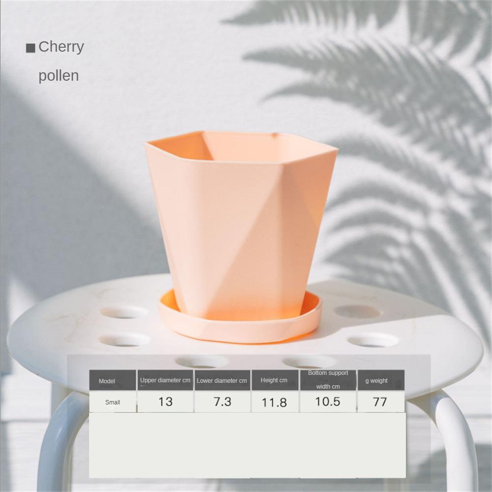 

Пластиковые смоляные цветочные горшки Новые геометрические скандинавские простые белые утолщенные для зеленых редисов и суккулентов Комнатные растения