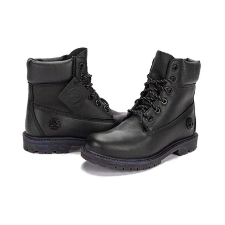 Timberland Breathable Durable Comfortable Mid-Calf Outdoor Boots Women boots Black A5Q9S