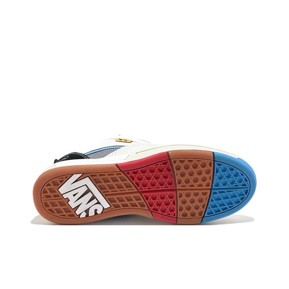 Vans Skate Mixxa Retro - Zapatillas Unisex Blancas Atléticas Multicolor VN000CUYWTM