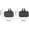 Front Center AC Vent Air Conditioning Vent Outlet Tab Clips Fit for Volkswagen Tiguan 2017-2021 (NO.4)