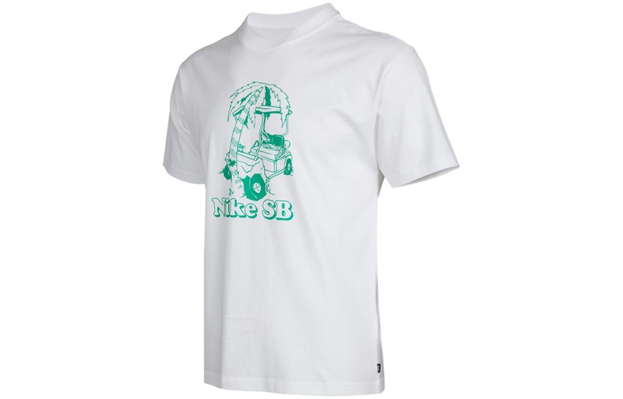 Nike SB Set-in Sleeve T-Shirt Men s White DD1309-100 XL